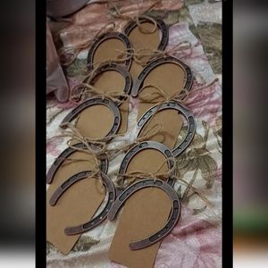10 western horseshoe and tag 10pcs/set many sets available